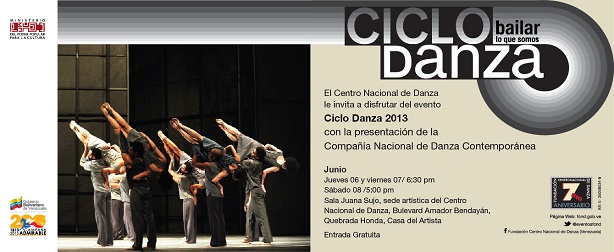 Temporada Ciclo Danza 2013 de la FCND