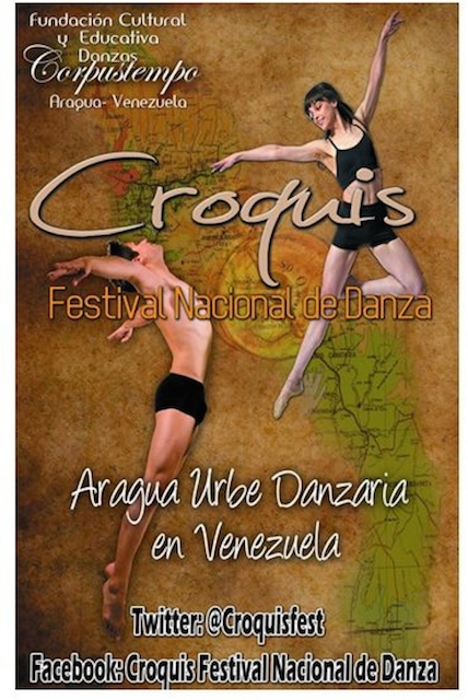 Aragua se viene con el Festival de danza contemporánea Croquis 2015