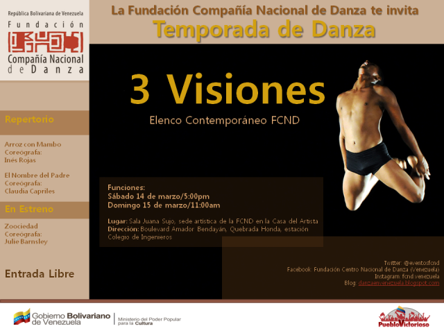 La FCND presenta «3 Visiones»